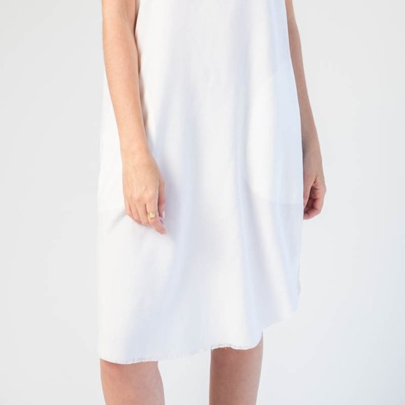 GO SILK Go Gypsy Redux Dress in White - Picture 5 of 5